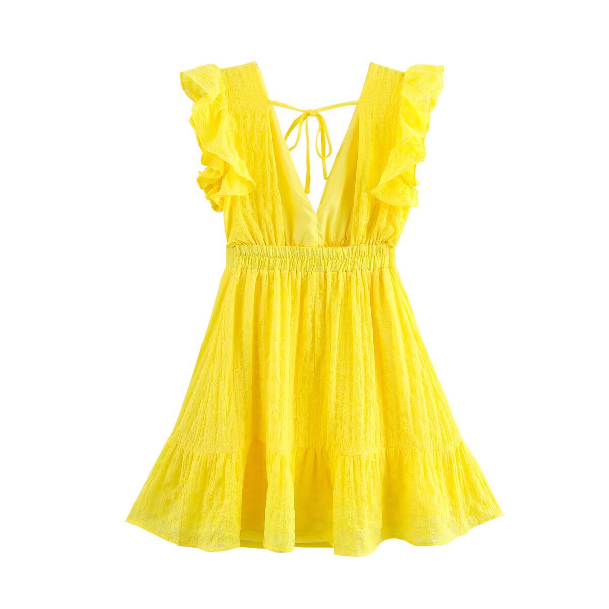 Summer V-neck sleeveless dress