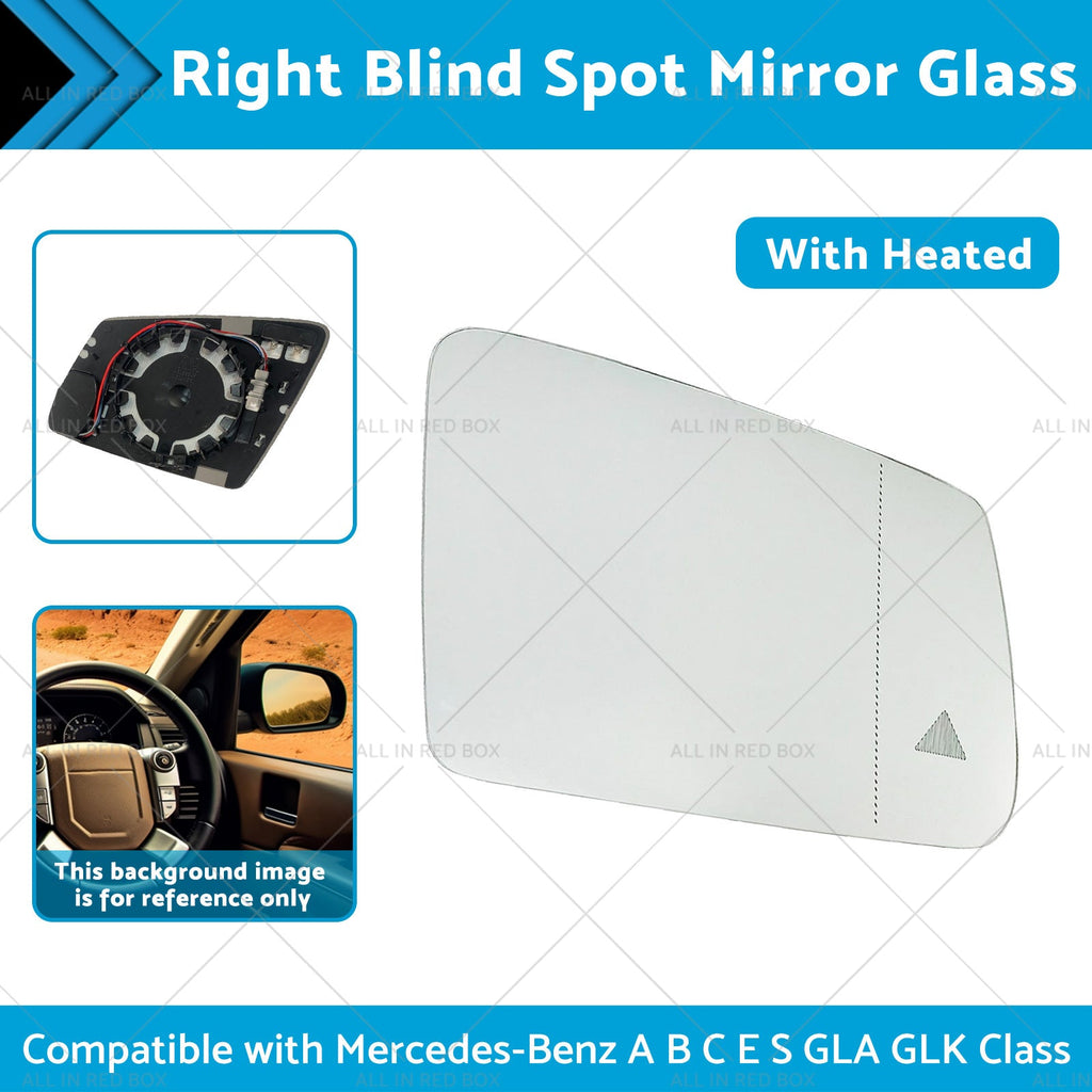 Right Blind Spot Mirror Glass Suitablefor Mercedes-Benz ABCES GLA GLK Class W204-1