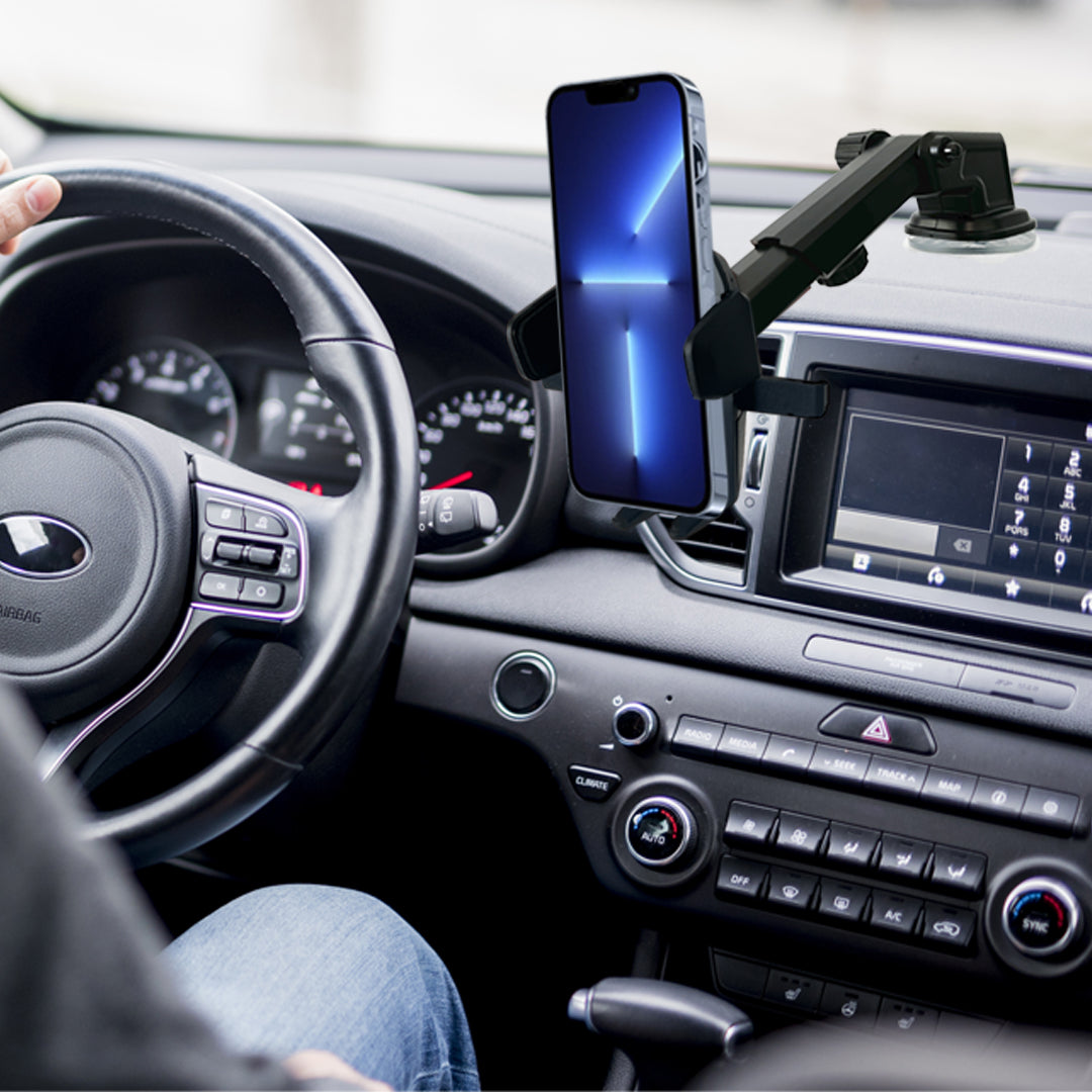 Car Phone Mount Holder  One Touch Adjustable Long Neck-0