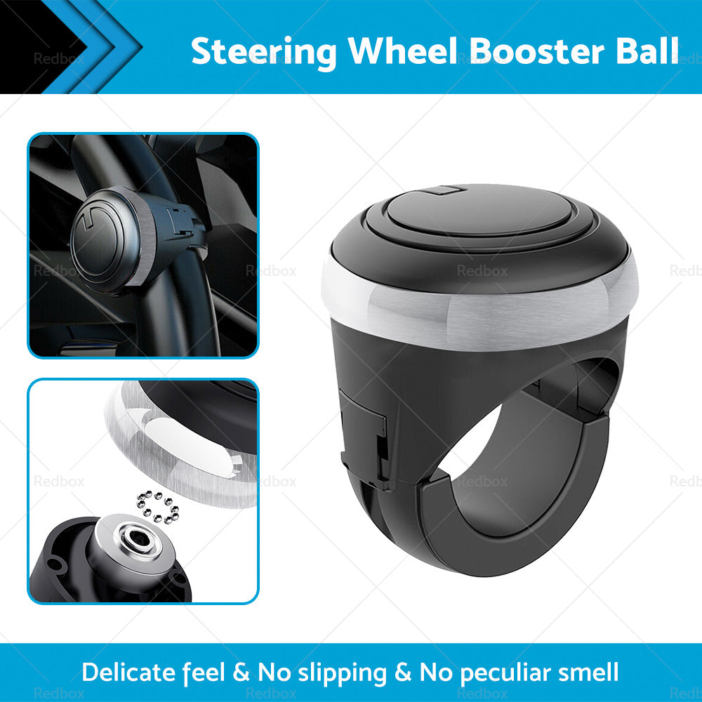 Universal Car Steering Wheel Handle Knob Aid Car Truck Booster Ball Spinner Knob-1