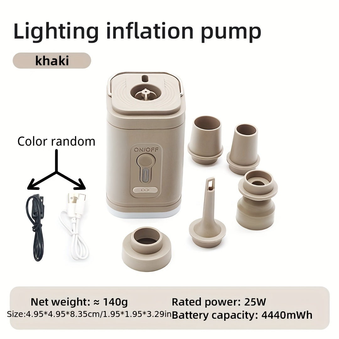 Mini USB Air Pump Portable Inflator Deflator-1
