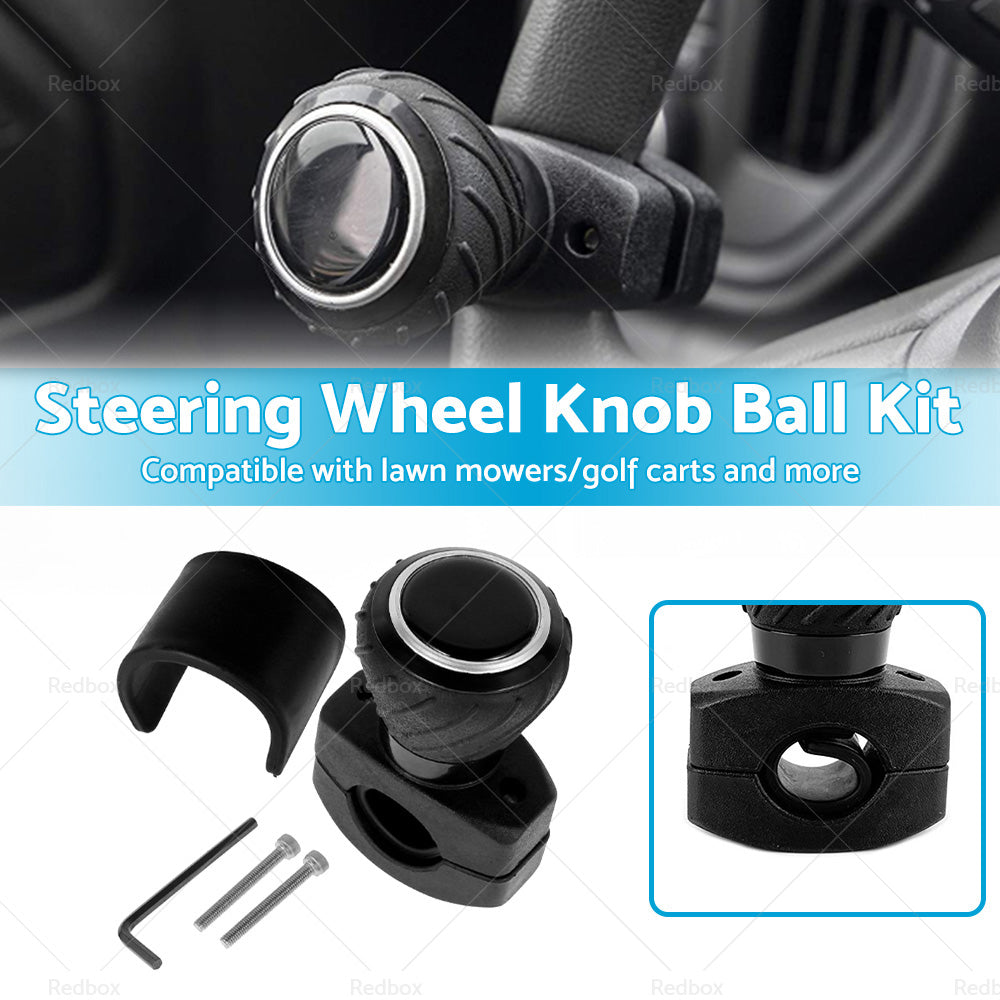 Steering Turning Tractor Forklift Aid Car Wheel Spinner Knob Ball Truck Lorry-2
