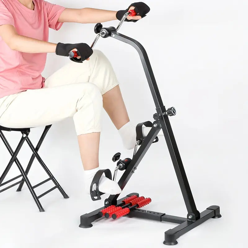 Sturdy Metal Pedal Exercise Bike - Low-Impact Rehabilitation Equipment-1