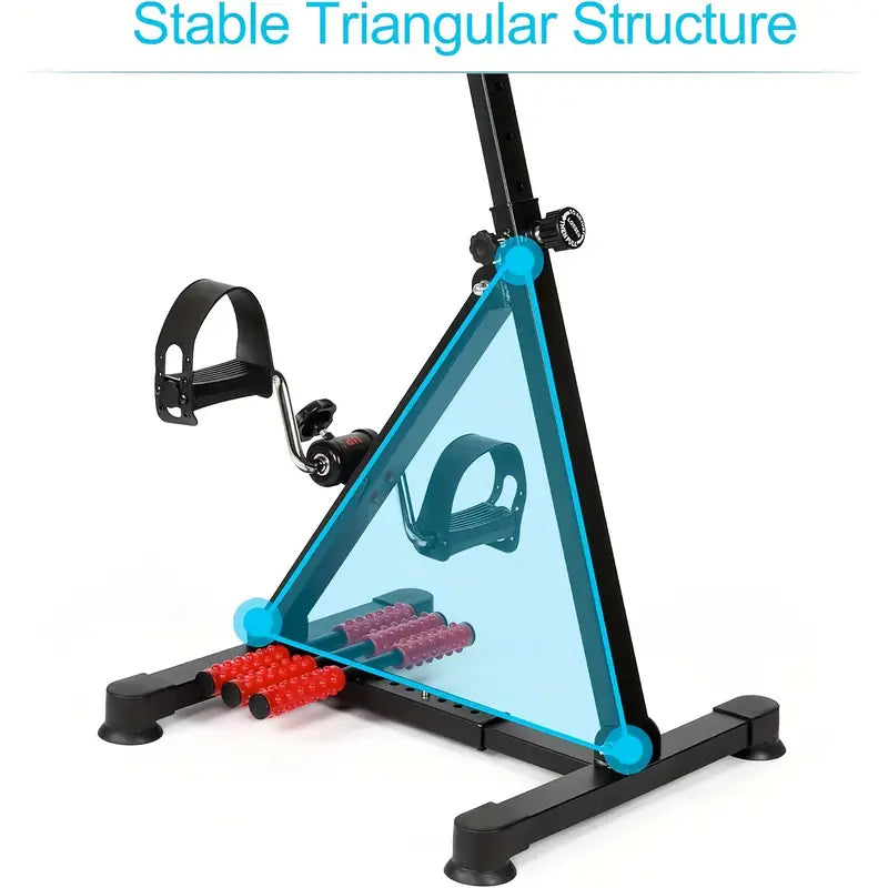 Sturdy Metal Pedal Exercise Bike - Low-Impact Rehabilitation Equipment-4