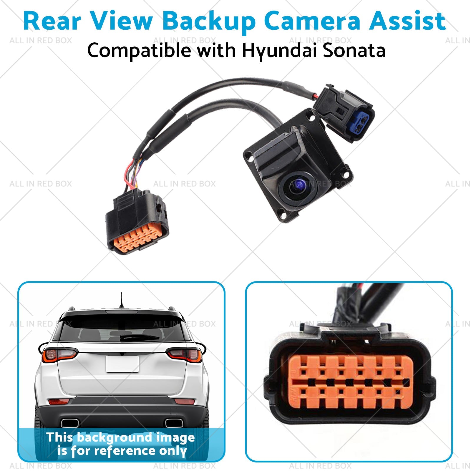 95766-E6201 Rear View Backup Camera Assist Suitable for Hyundai Sonata 15-17-3