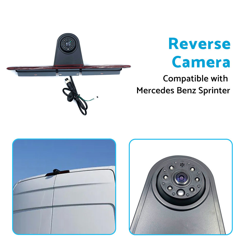 Rear View Backup Camera Brake Light Suitable For Mercedes Benz Sprinter 07-19-4