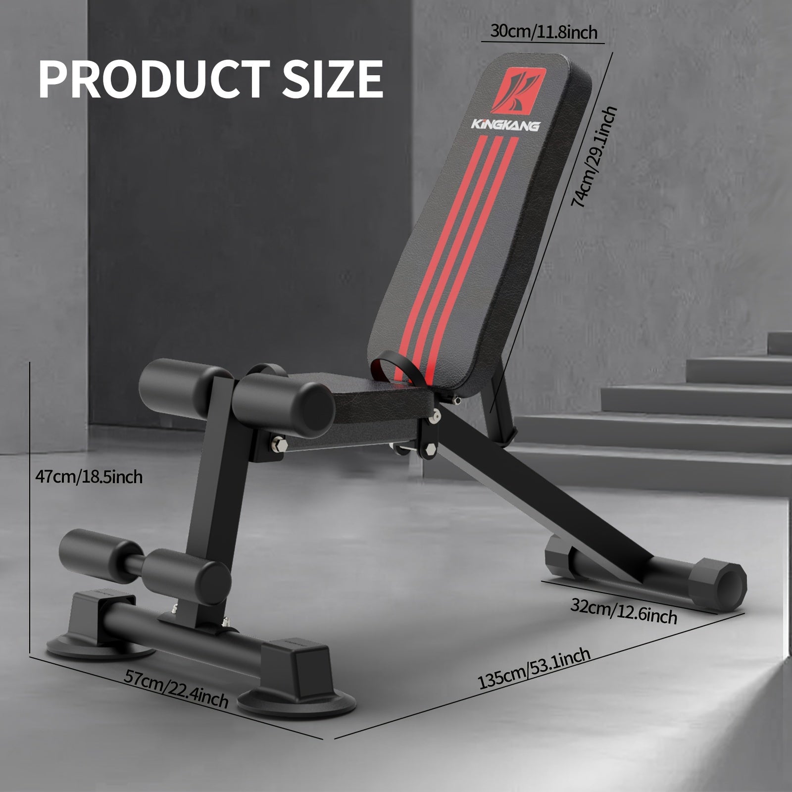 [Adjustable Weight Fitness Dumbbell Stool] Quick folding multifunctional fitness dumbbell stool withadjustable weight bench