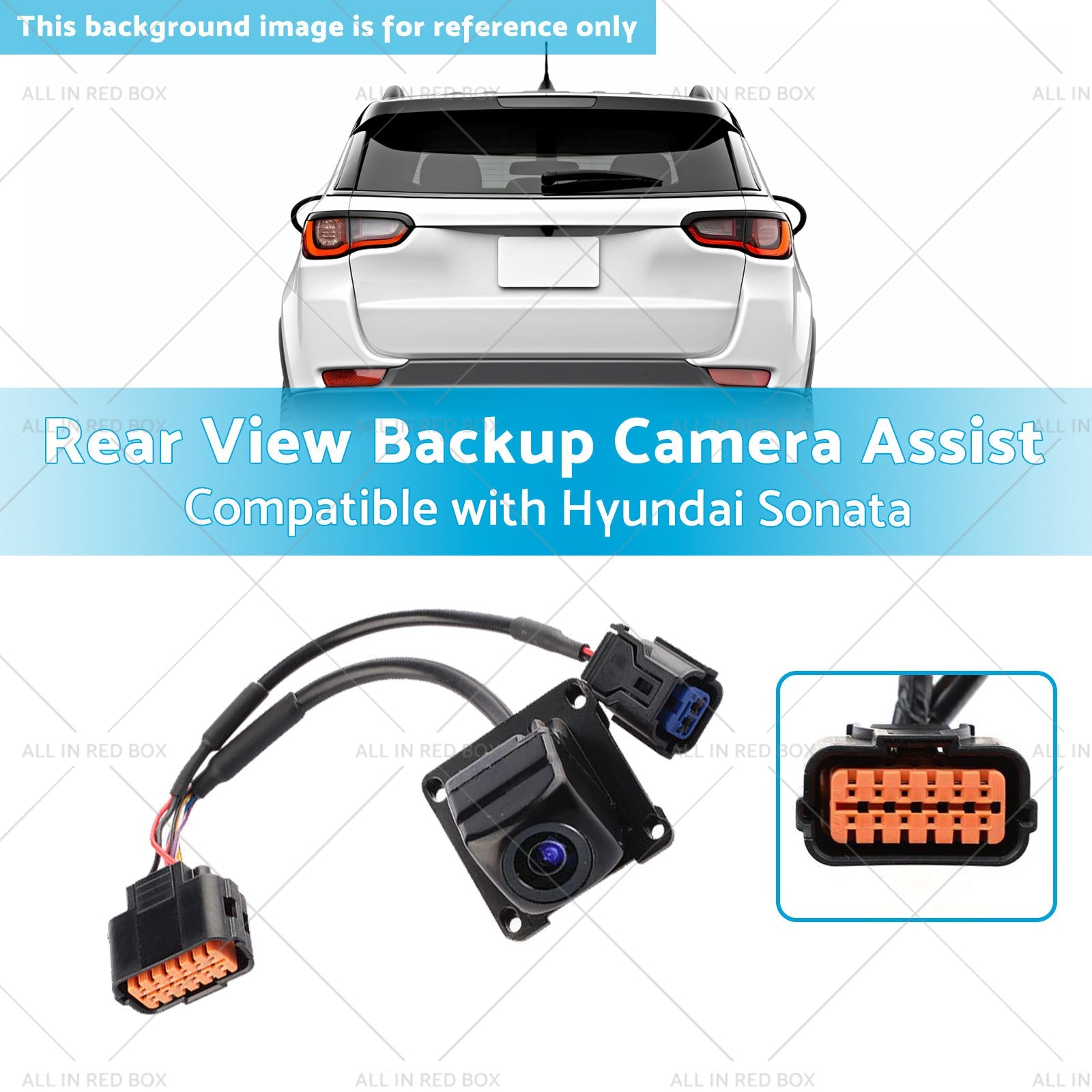 95766-E6201 Rear View Backup Camera Assist Suitable for Hyundai Sonata 15-17-2