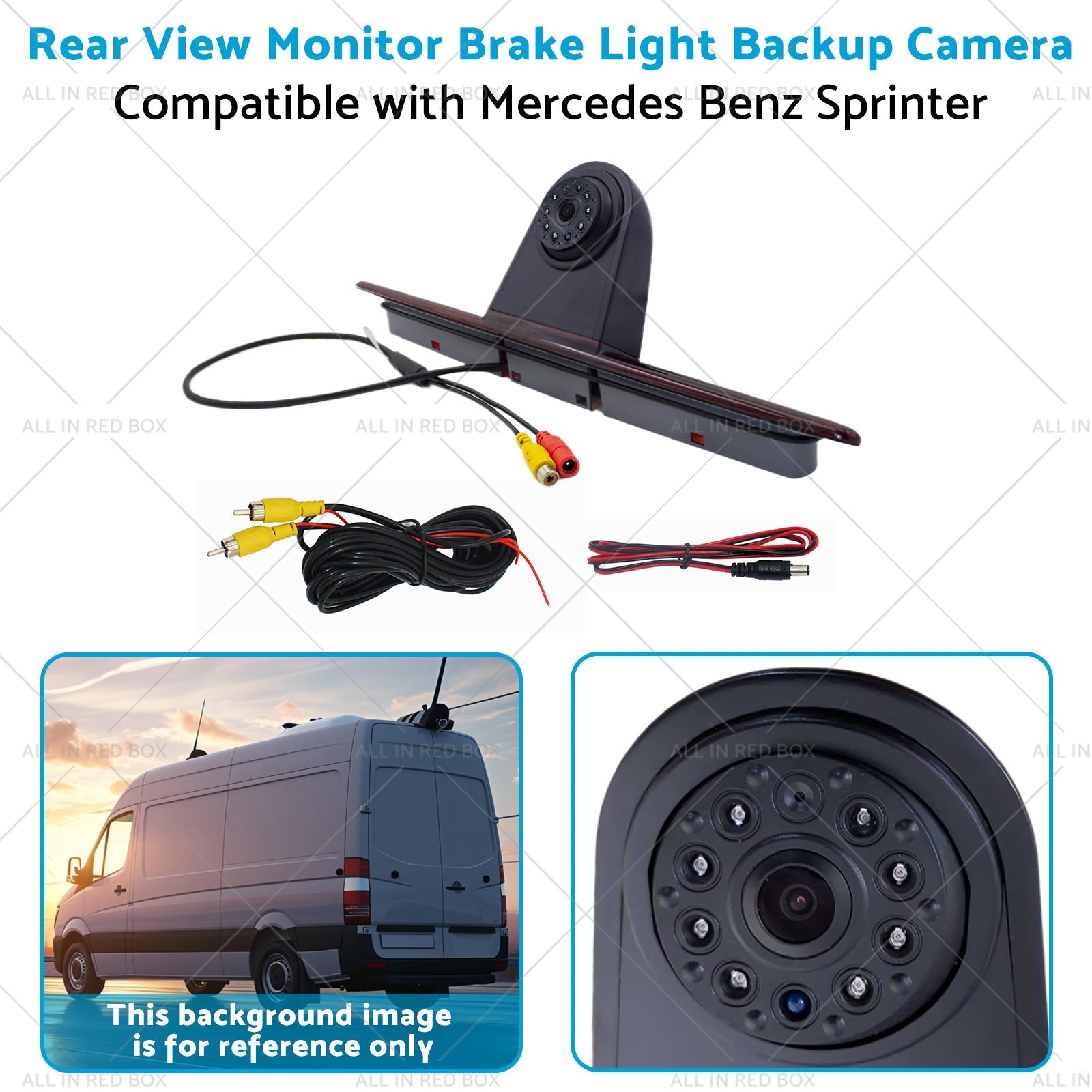 Rear View Brake Light Backup Camera Suitable for Mercedes Benz Sprinter-3