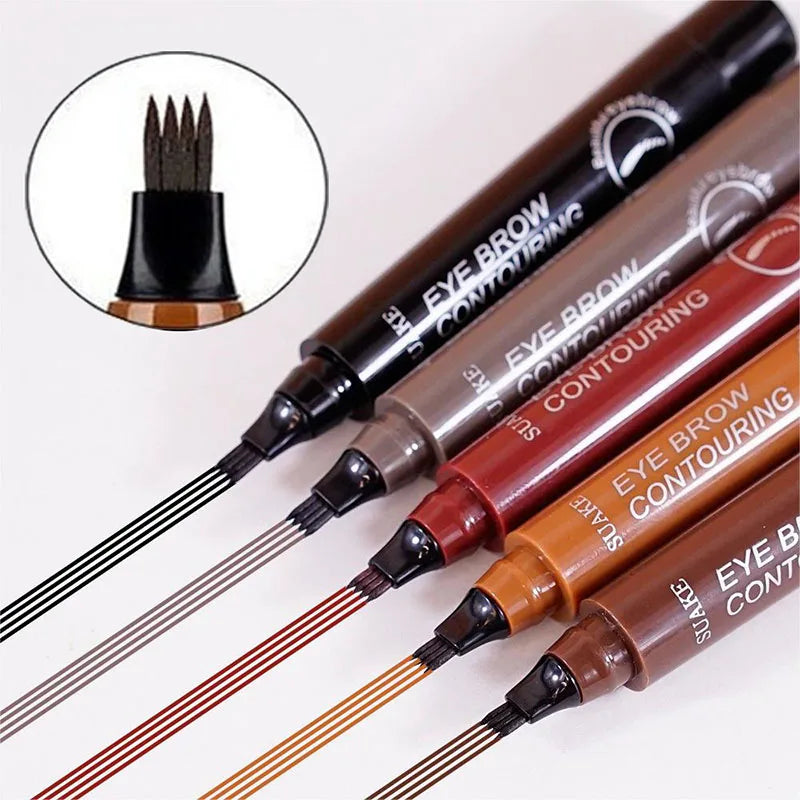 4 Splitted Head Eyebrow Pencil-1
