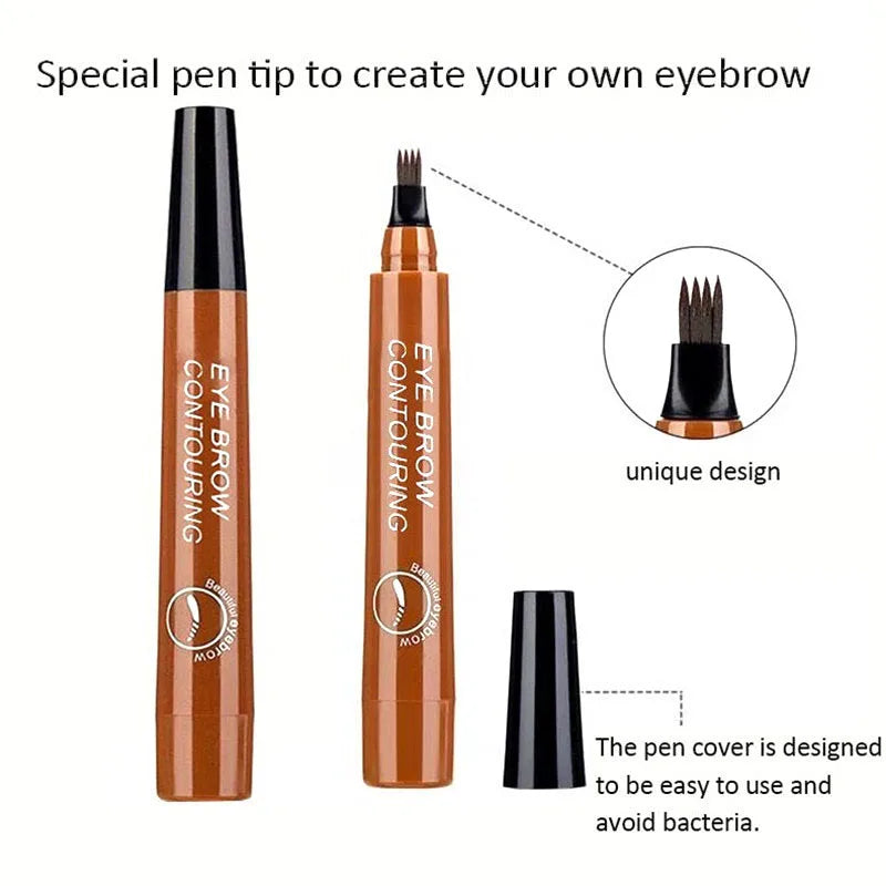 4 Splitted Head Eyebrow Pencil-3