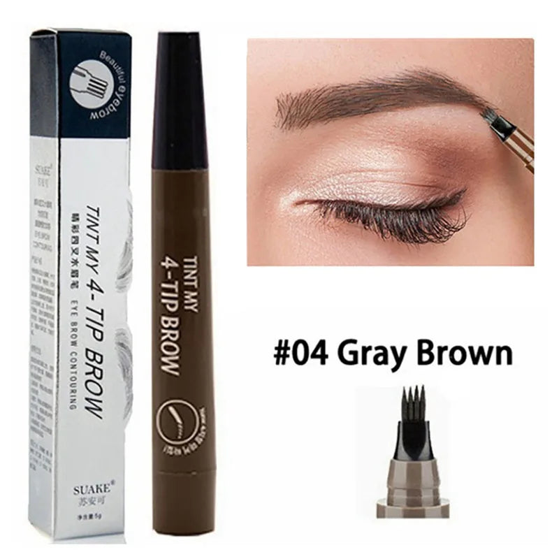 4 Splitted Head Eyebrow Pencil-6