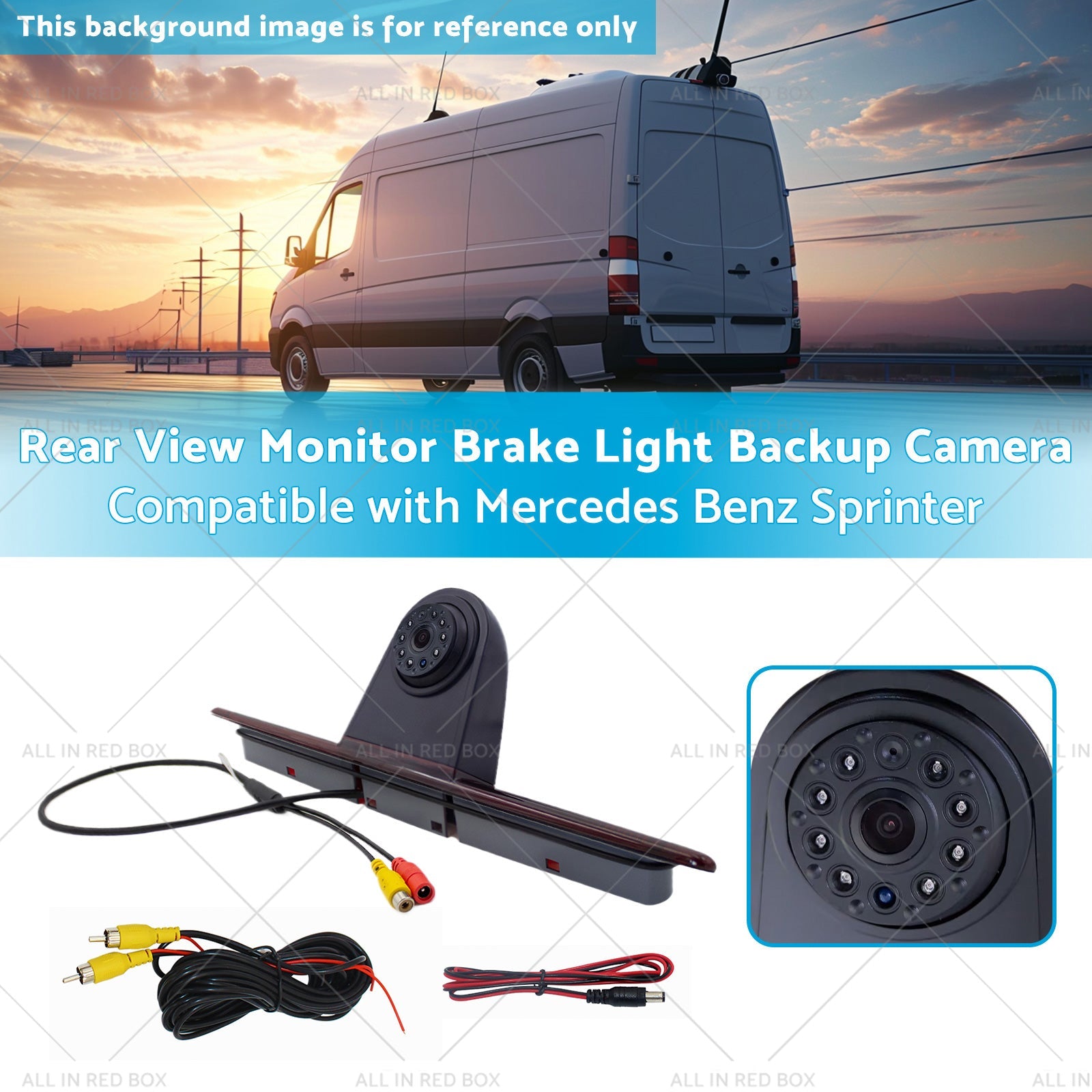 Rear View Brake Light Backup Camera Suitable for Mercedes Benz Sprinter-2