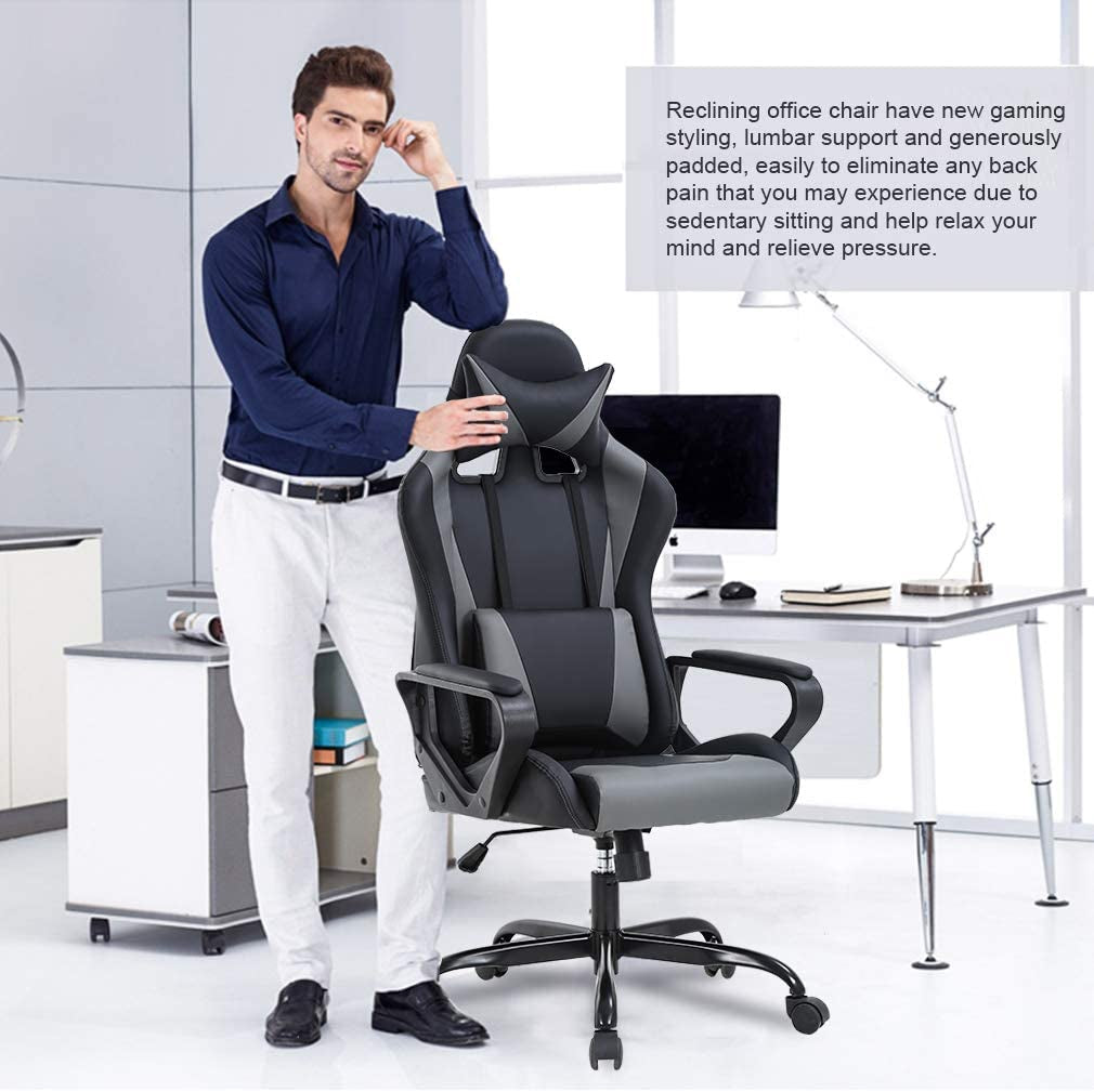 Affordable Ergonomic Gaming Chair with Back Support-3
