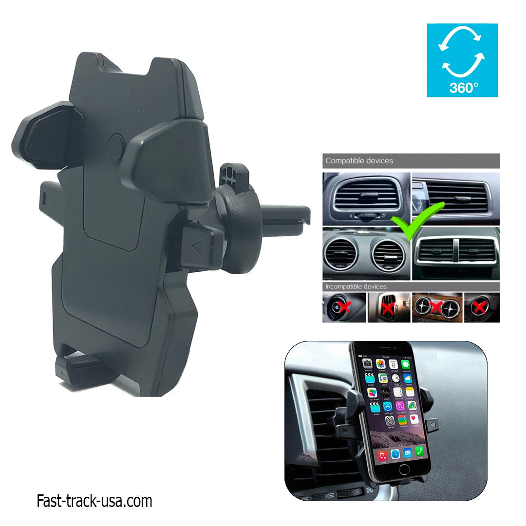 Car Air Vent Mount Cell Phone Holder One Touch-1