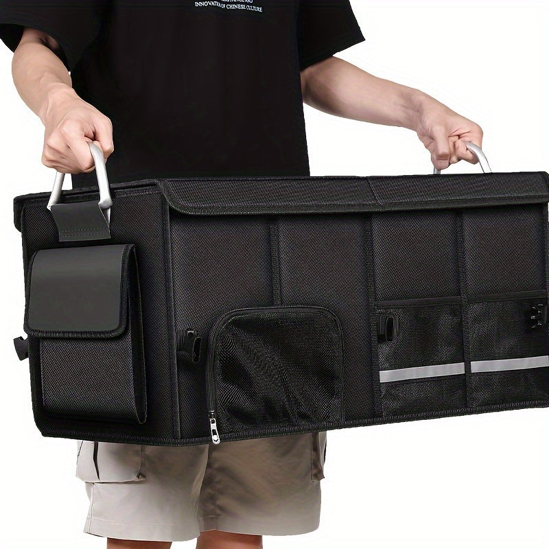 Storage Box Large Capacity Car Trunk Organizer-2