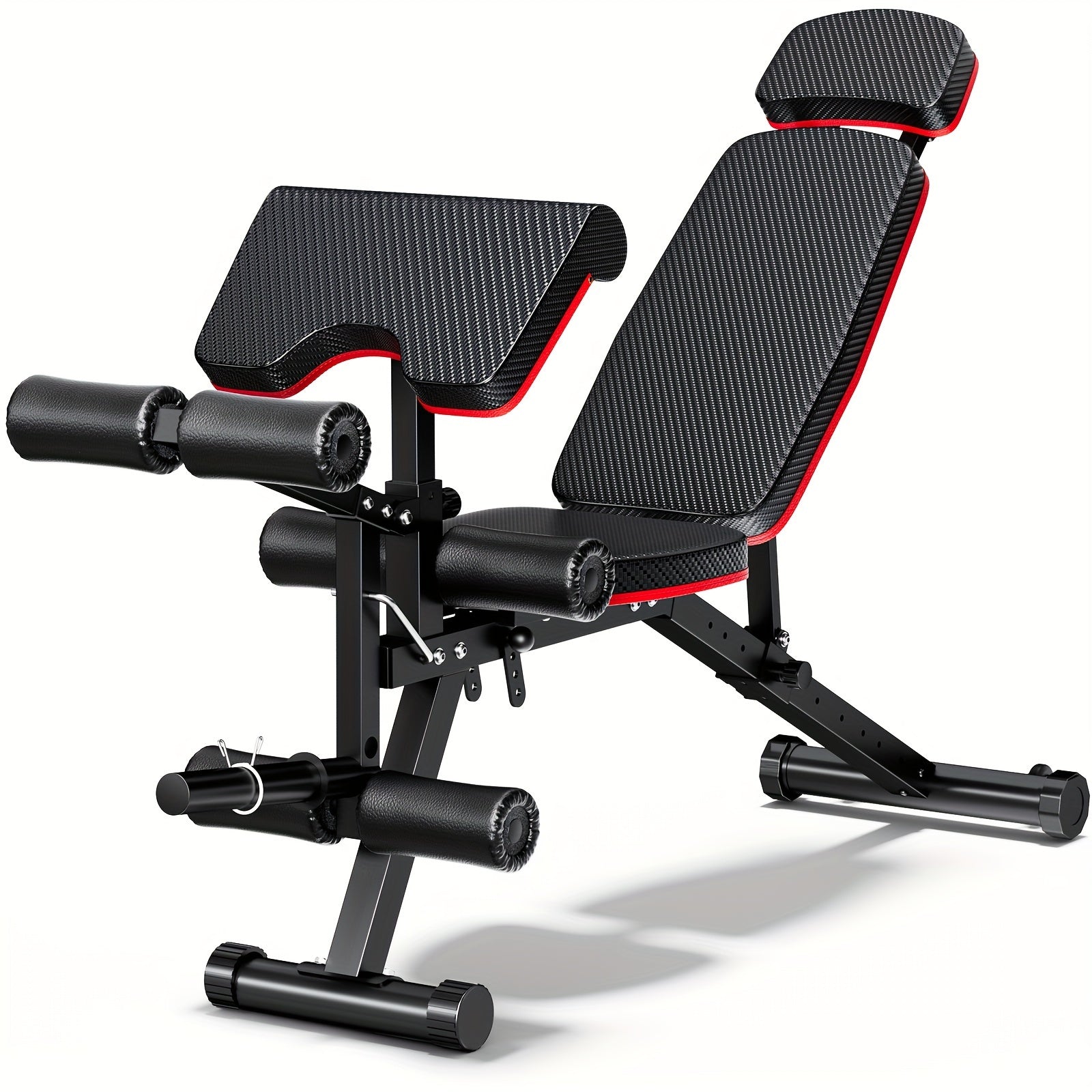 Adjustable Weight Bench For Full Body Workout, Workout Bench For Home Gym, Multi-Purpose Weight Bench With Fast Adjustment For Bench Press Sit Up Incline Flat Decline