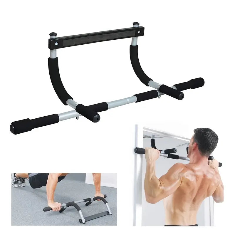 Portable Pull Up Bar Set for Body Fitness and Grip Strength Training-2
