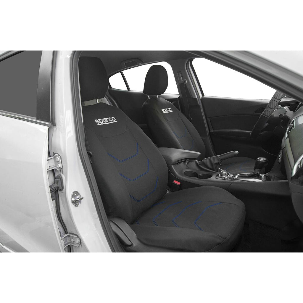 Car Seat Covers Sparco Corsa Black/Blue-2