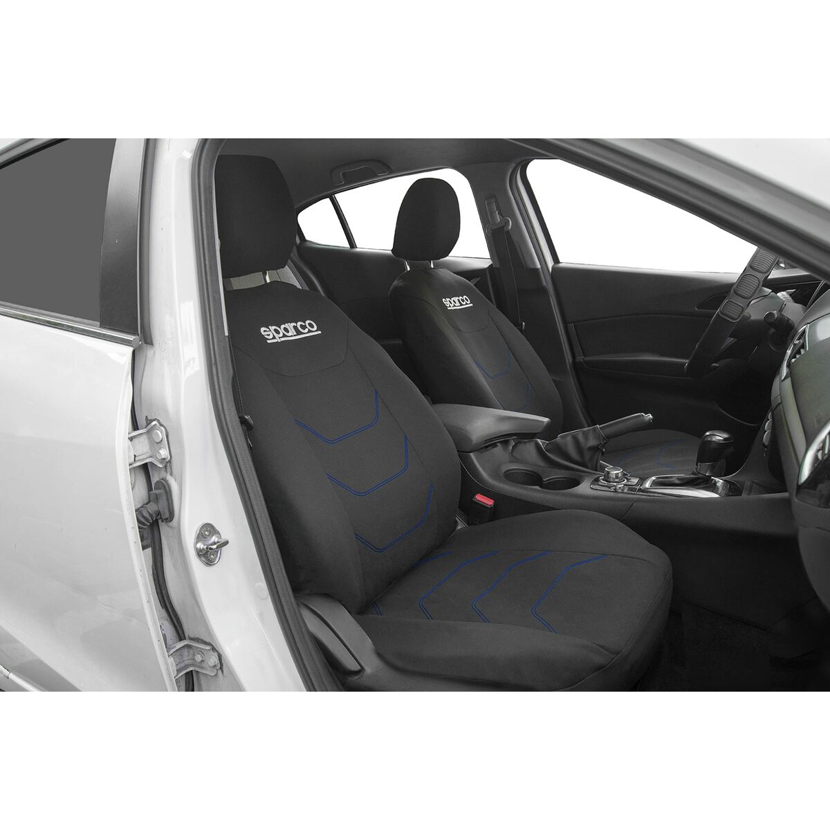 Car Seat Covers Sparco Corsa Black/Blue-2