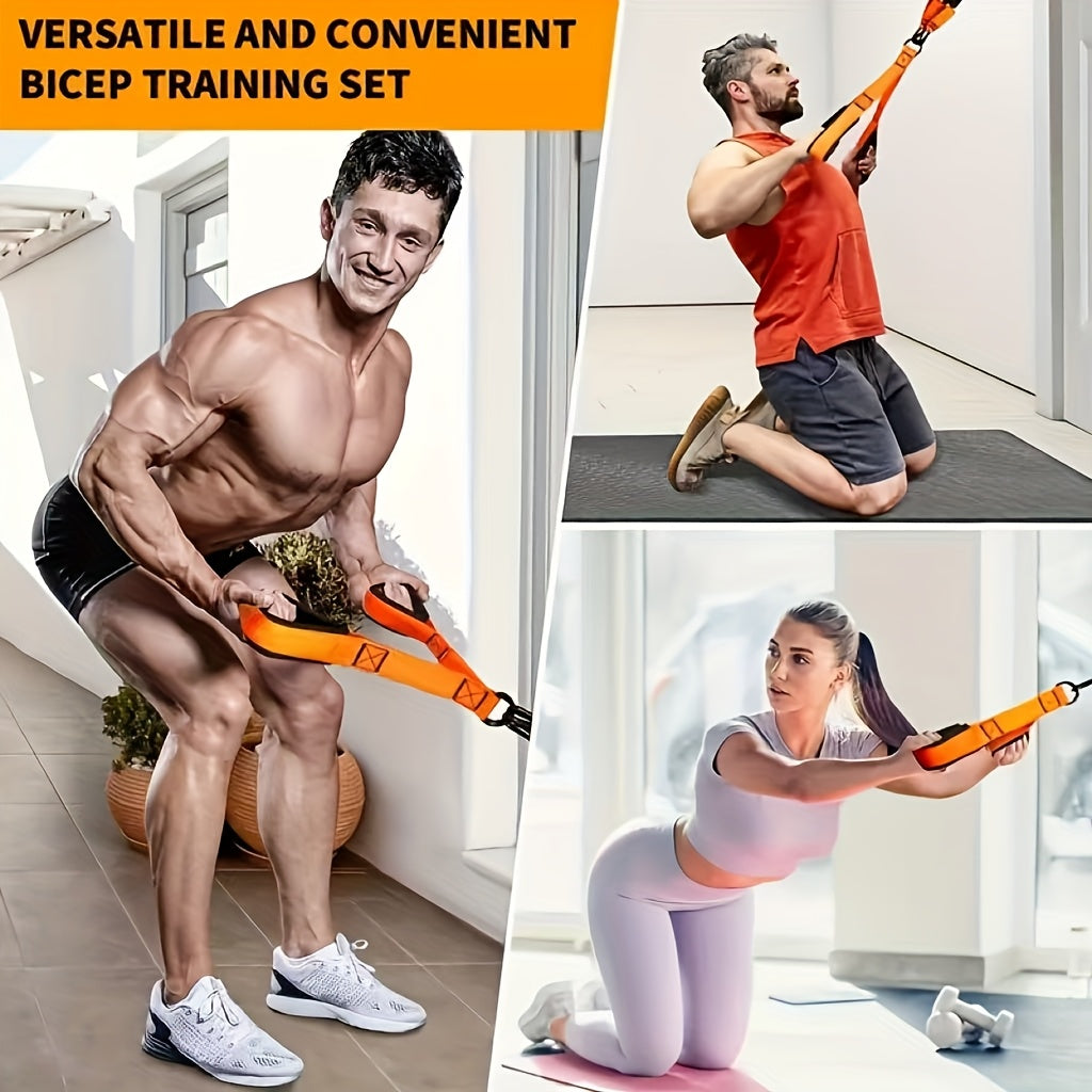 5-Piece Latex Resistance Training Band Set-4