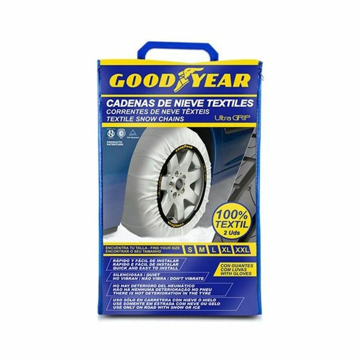Car Snow Chains Goodyear ULTRA GRIP (XL)-0