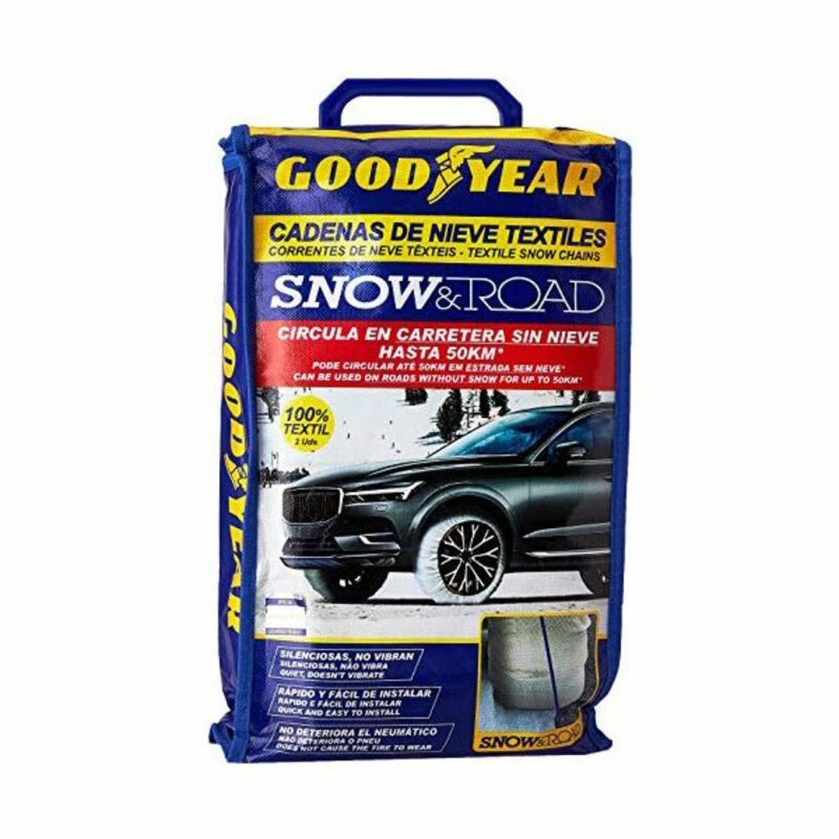 Car Snow Chains Goodyear (XL)-0