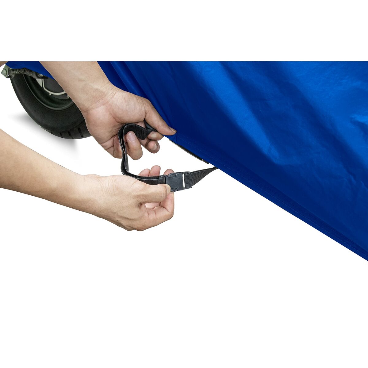 Motorcycle Cover Goodyear GOD7021 Blue-3