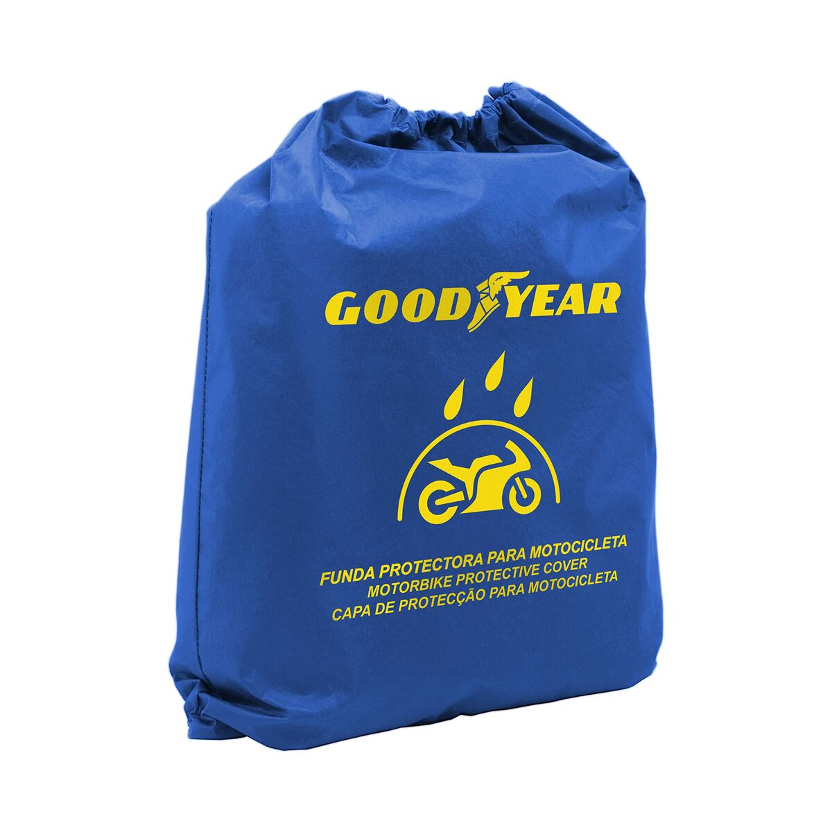 Motorcycle Cover Goodyear GOD7021 Blue-2