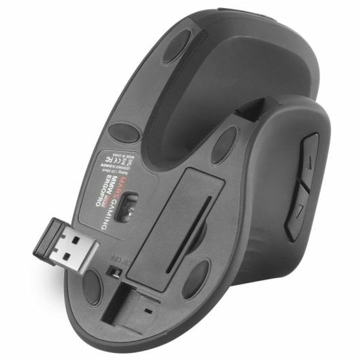 Mouse Mars Gaming MMWERGOPRO Black-2