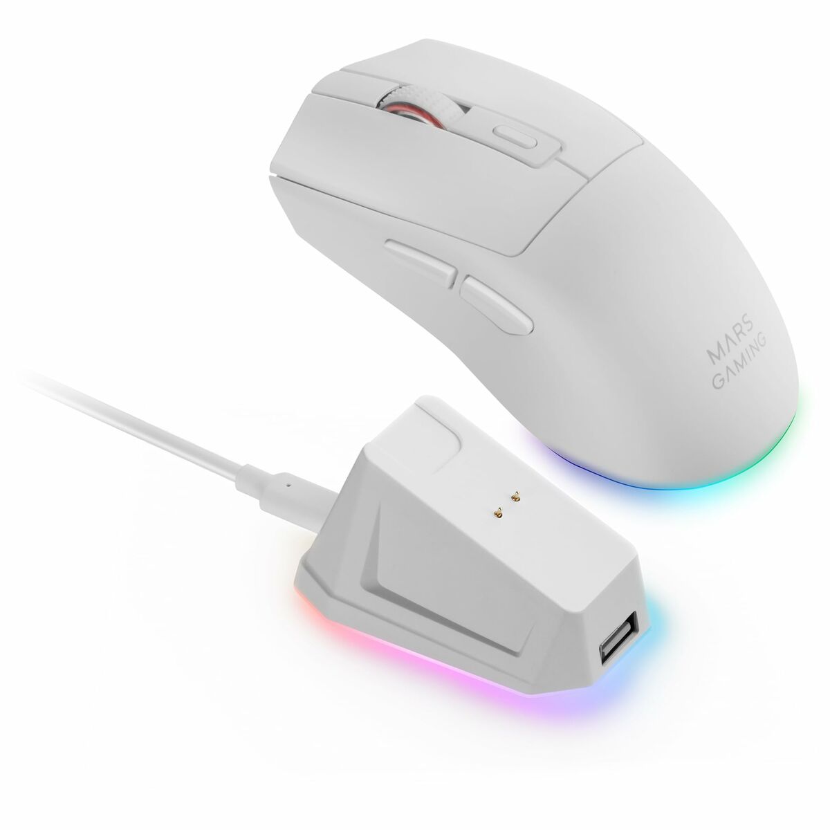 Gaming Mouse Mars Gaming MMT3W White-6