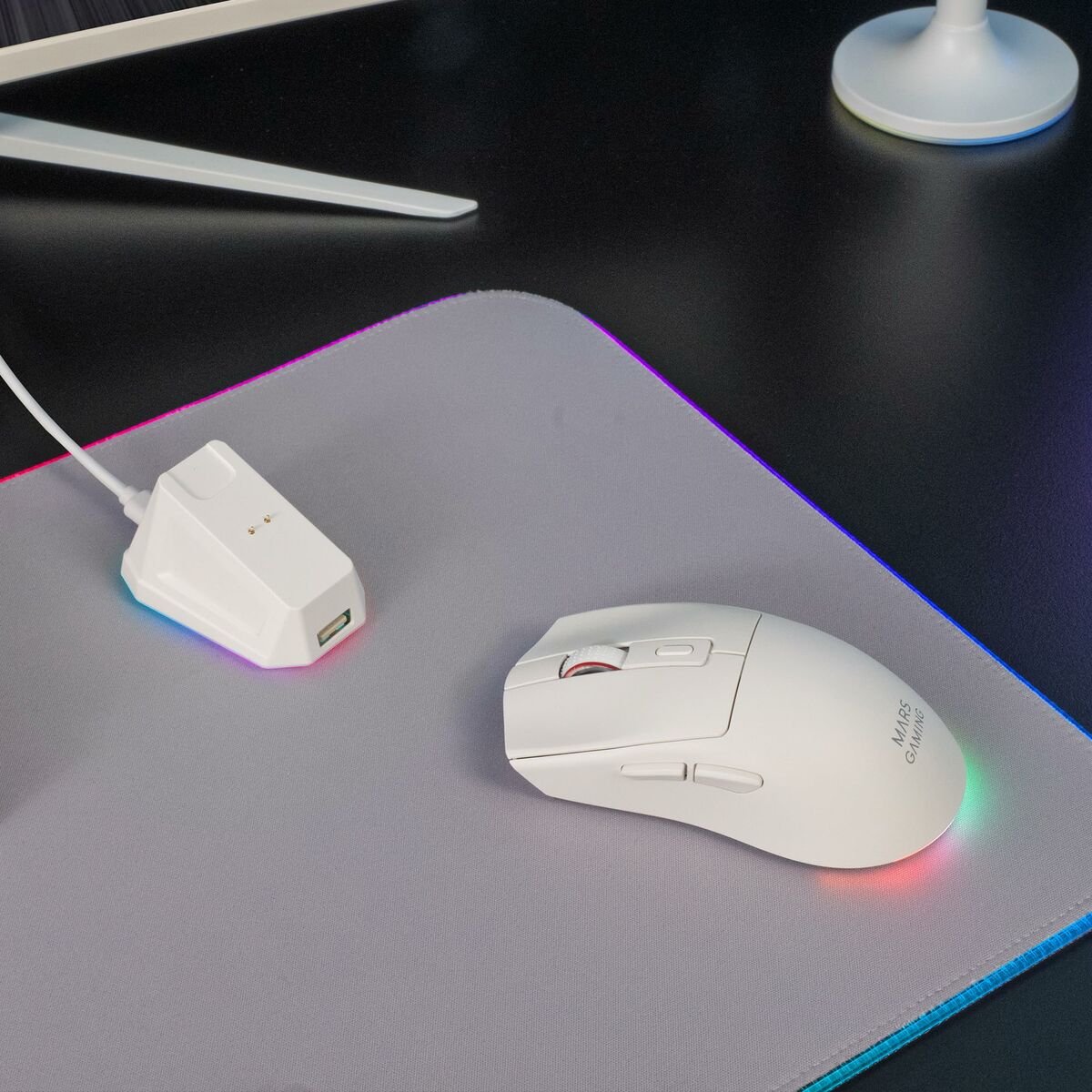 Gaming Mouse Mars Gaming MMT3W White-1