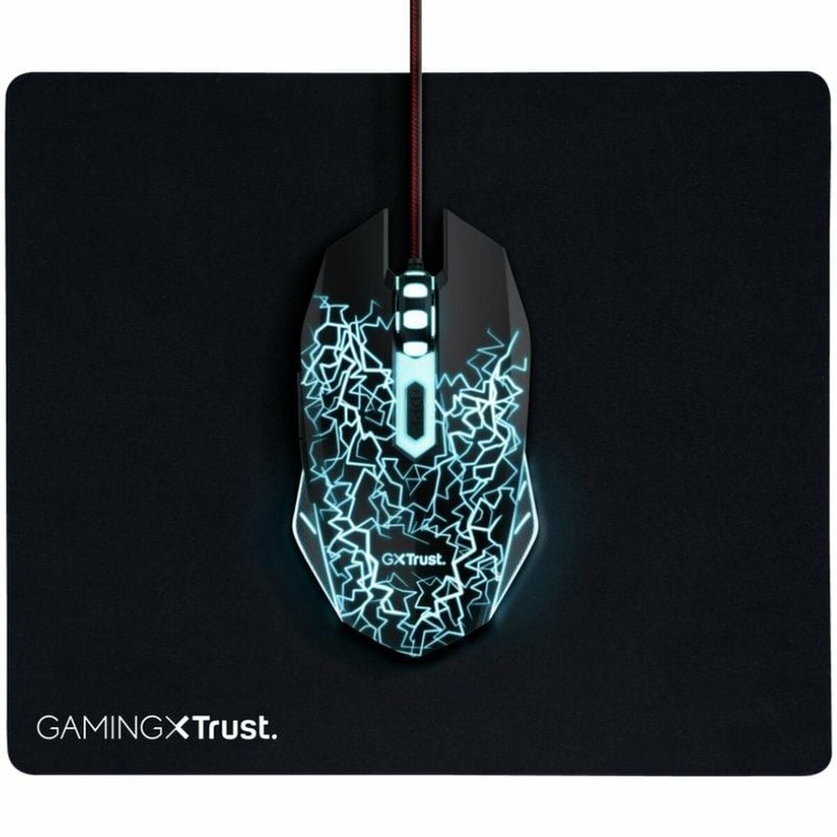 Mouse Trust Gaming 24752 Black Mouse Mat-0