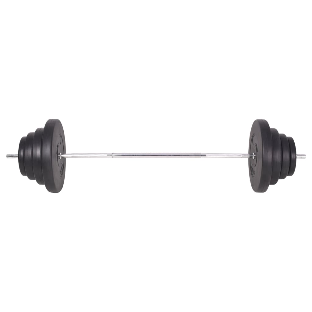 vidaXL Barbell and Dumbbell Set 264.6 lb-3