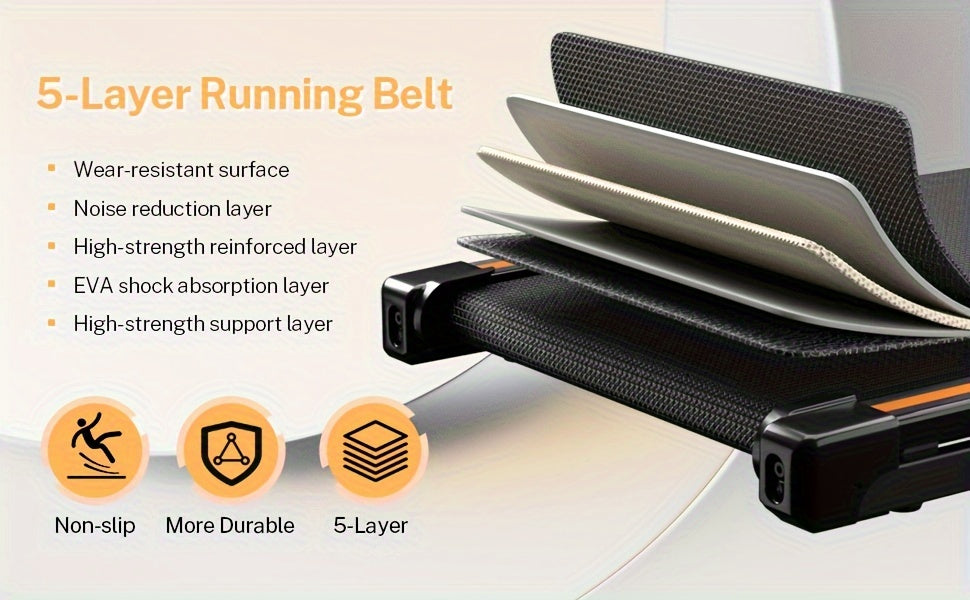 AIRHOT Compact Walking Pad Treadmill with Incline 2.5HP Motor