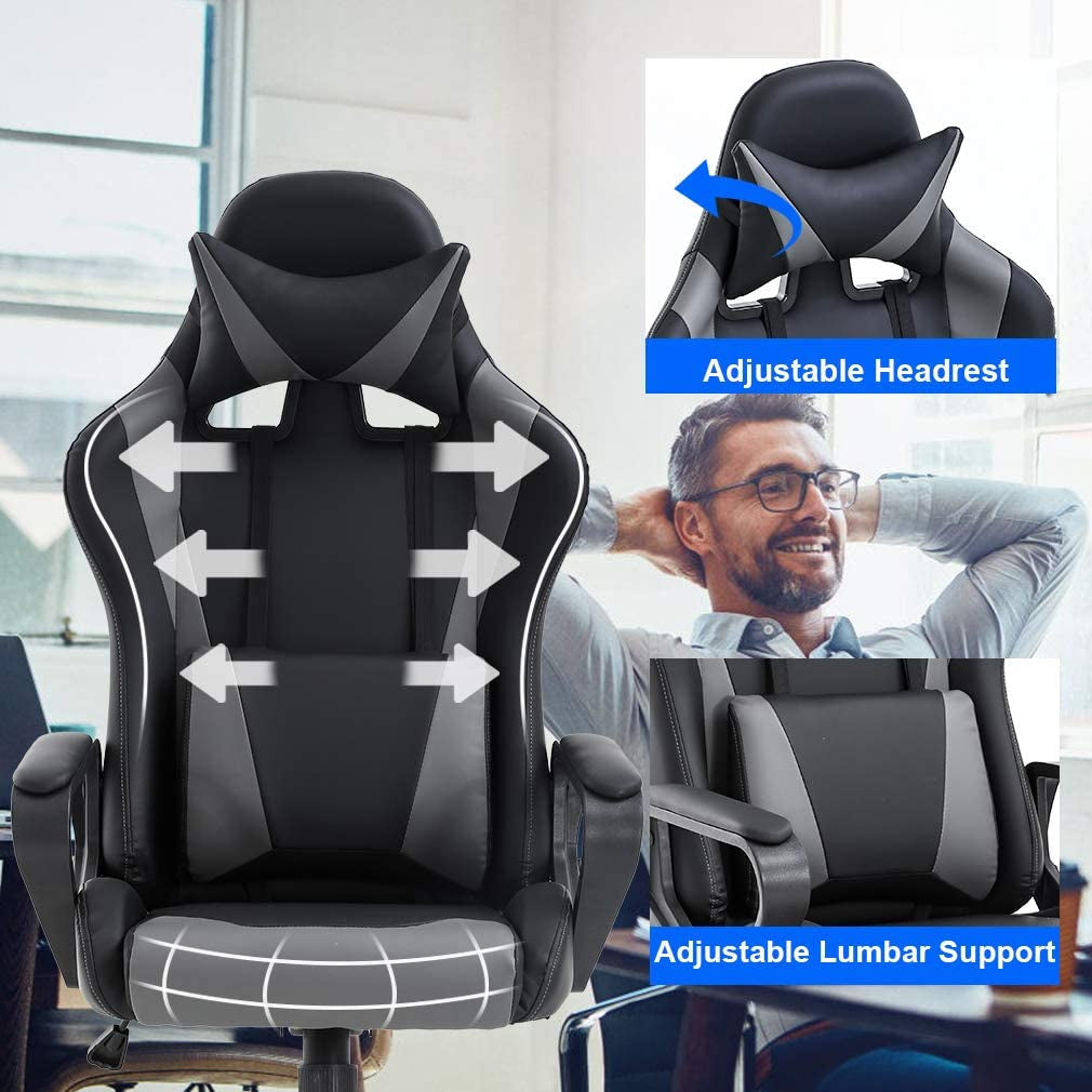 Affordable Ergonomic Gaming Chair with Back Support-2