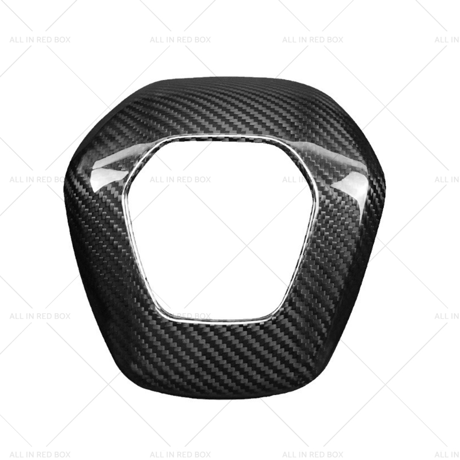 Overlay Real Carbon Fiber Steering Wheel Center Cover Suitable For Corvette C8-3