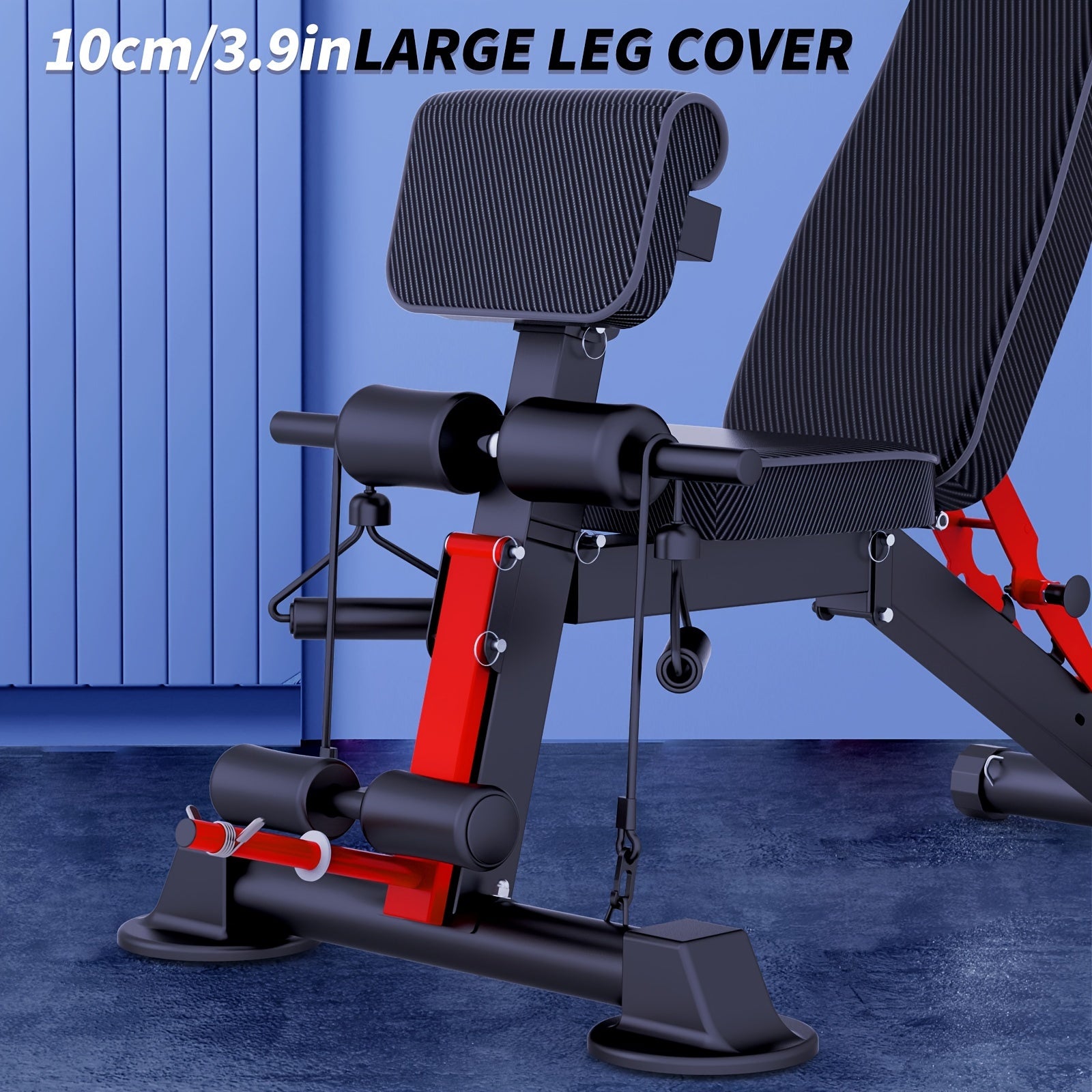 Adjustable Strength Training Bench - Weight Bench For Full Body Workout With Fast Folding
