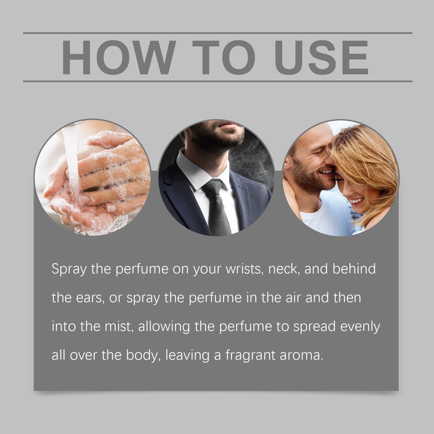 North Moon Pheromone Perfume For Men And Women For Long-Lasting Light Fragrance Fresh Natural Perfume Spray