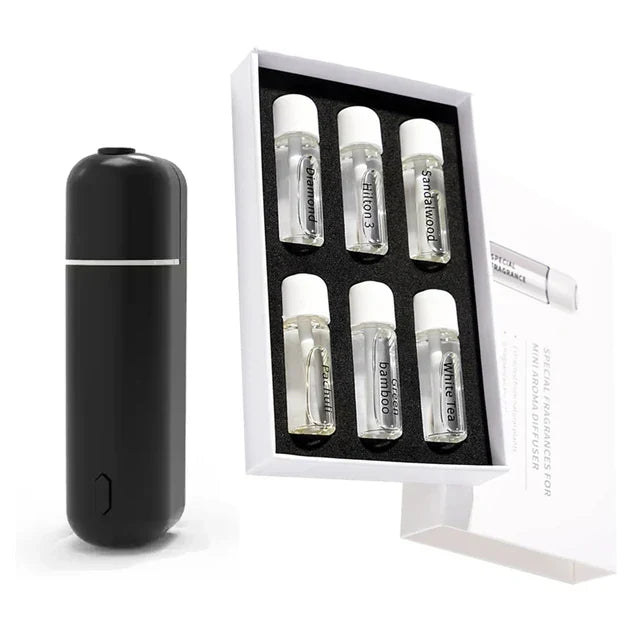 Mini USB Car Aroma Diffuser Scent Air Freshener-0