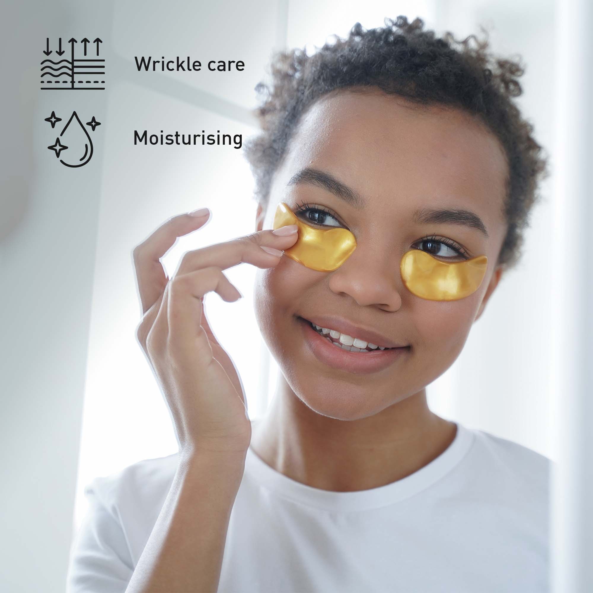 Pursonic Ultimate Eye Care & Beauty Bundle: Wrinkle Care Eye Gel Patches + Salon Grade Eyelash Curler-1