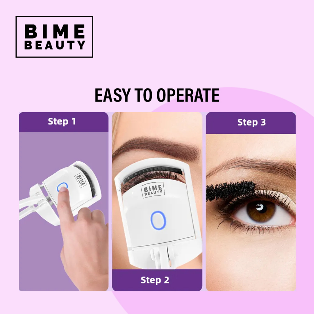 Electric Hot Heated Eyelash Curler-4