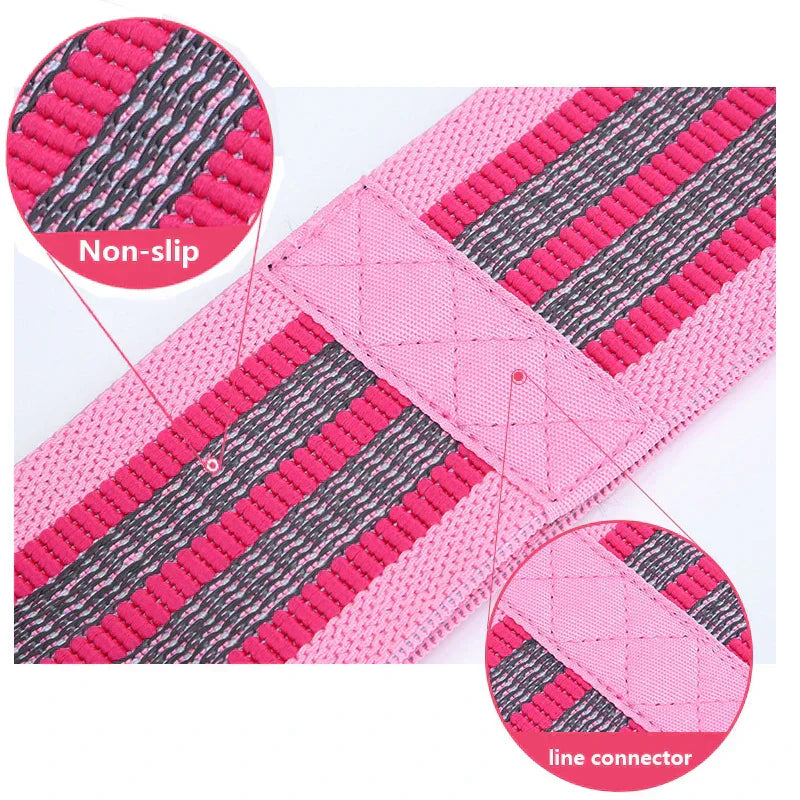 Elastic Fitness Resistance Rubber Band Cloth for Home Exercise-1