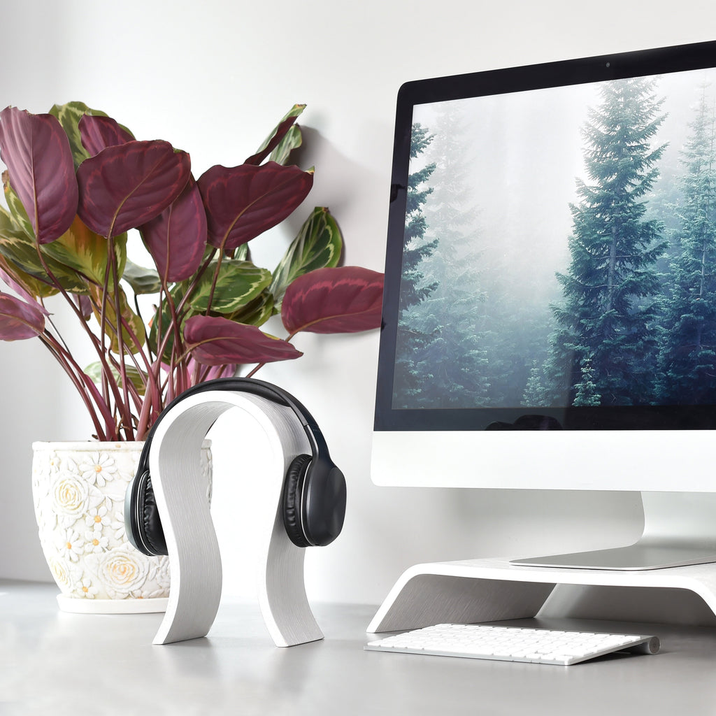 Wooden Headphones Stand for Sony, JBL, AKG Headset Storage-1