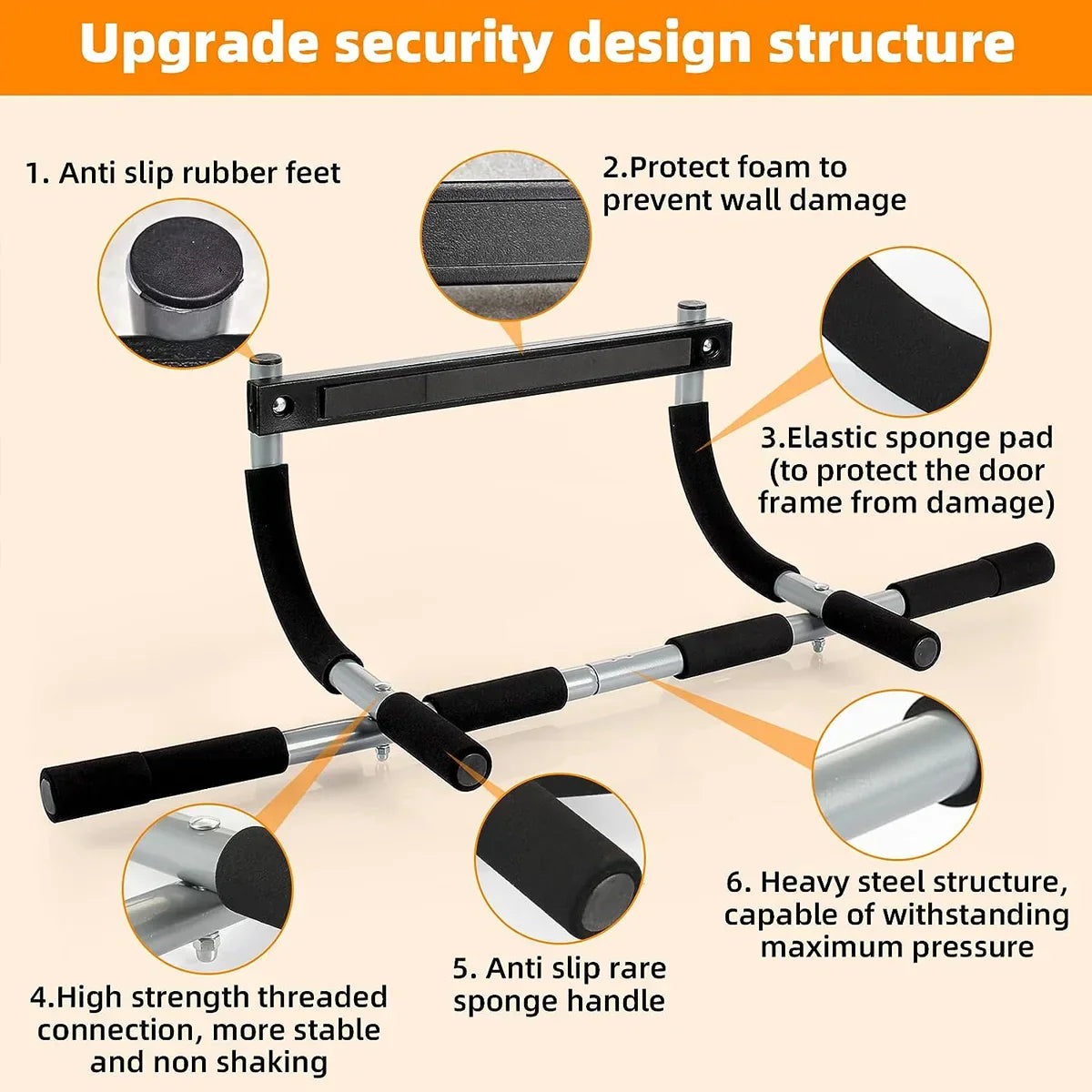 Horizontal Pull-Up Bar-3