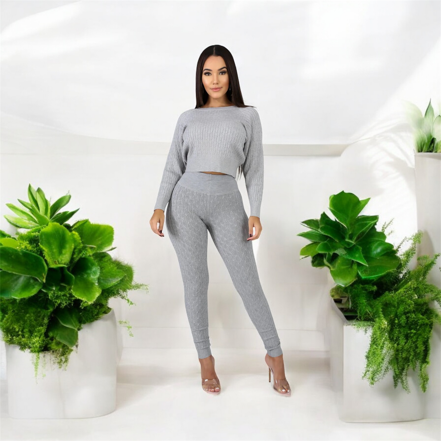 Cozy Knit Lounge Set