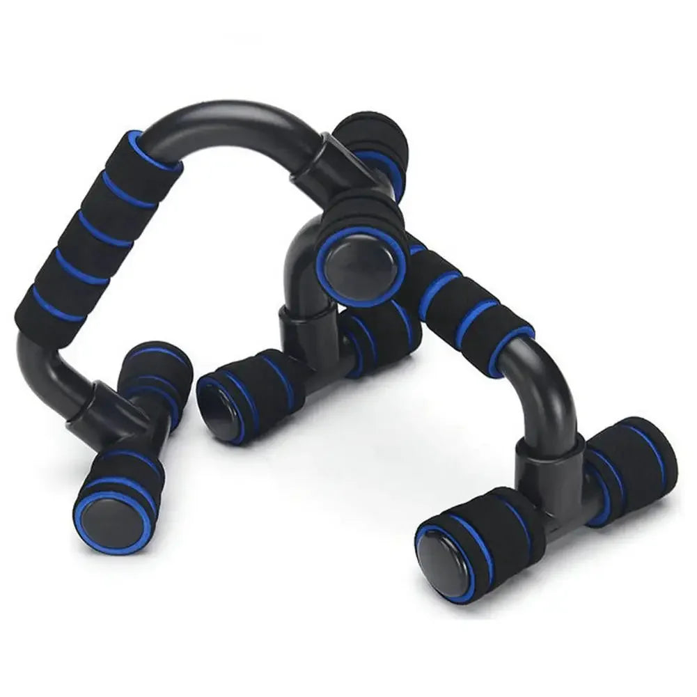 Calisthenics Parallel Bars Push-Up Handstand Bars Blue-2
