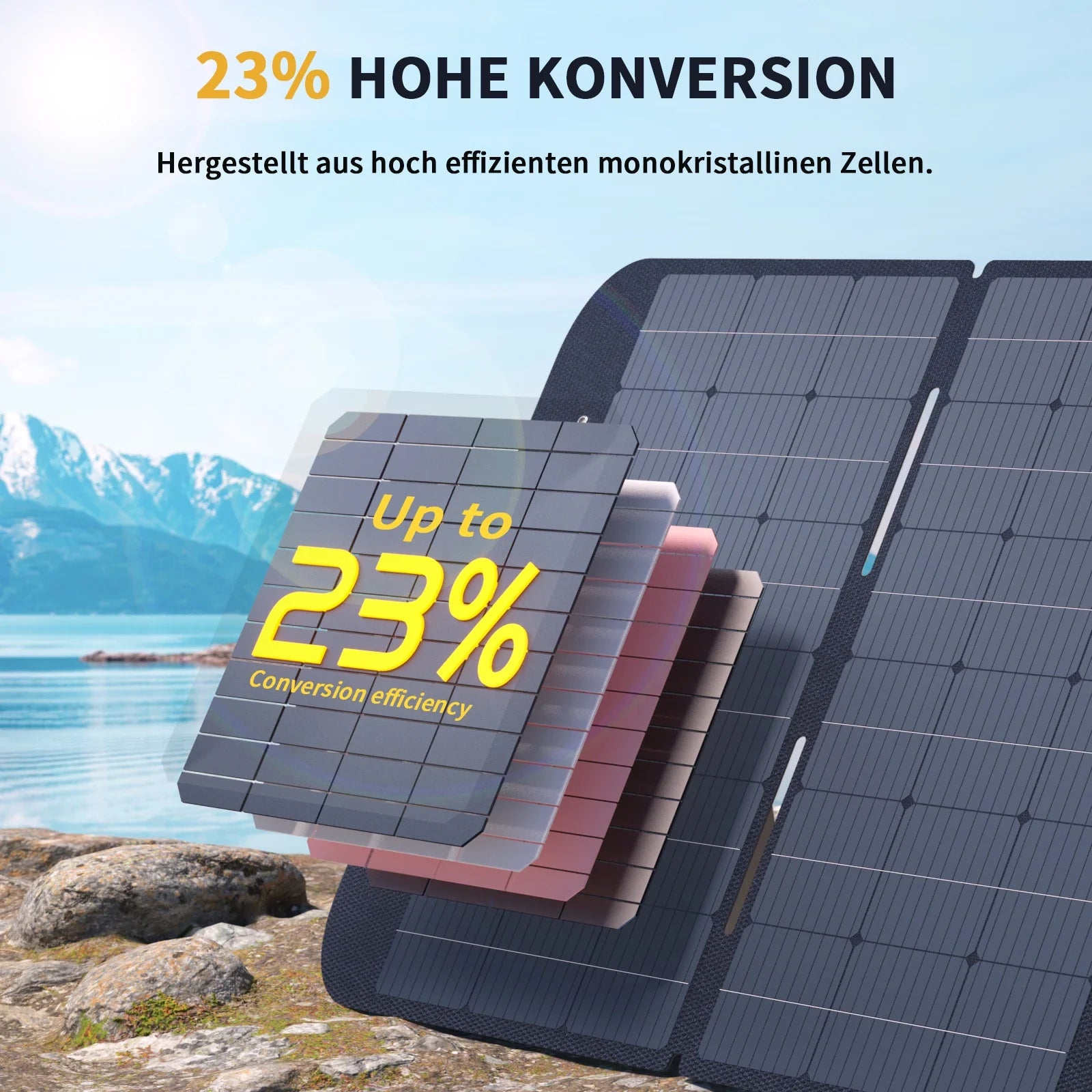400W Foldable Solar Panel – Portable Solar Charger for FlashSpeed 1500 Power Station (Not for Jump/FlashSpeed 1000)-2