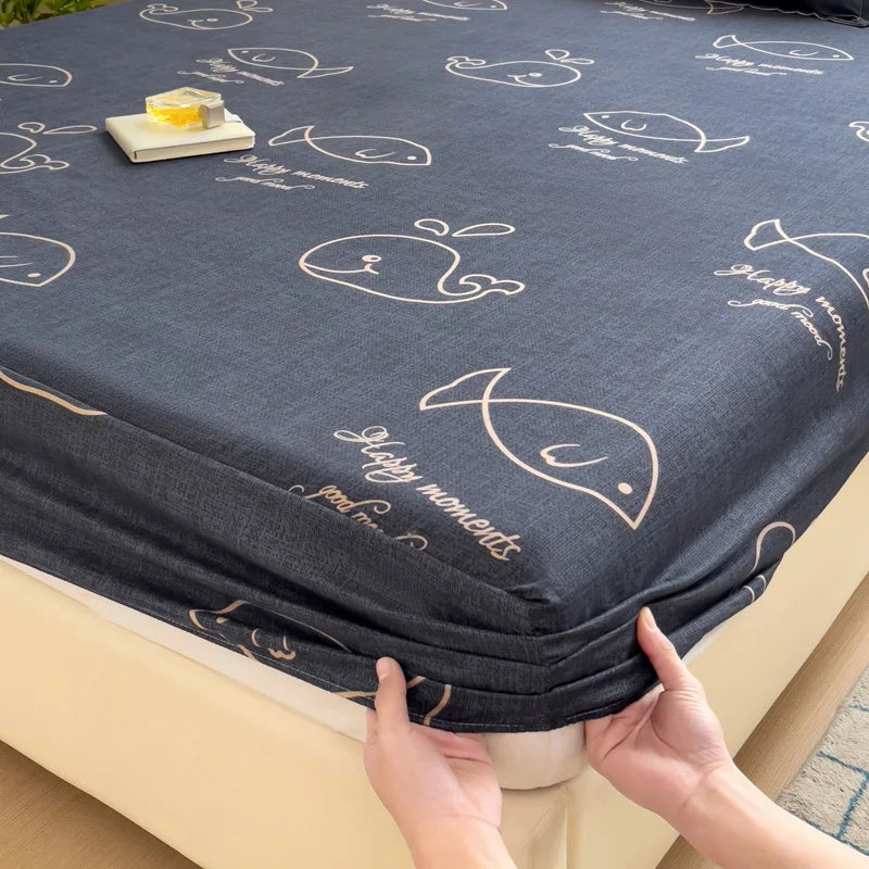 Cute Animals Fitted Sheet Non Slip