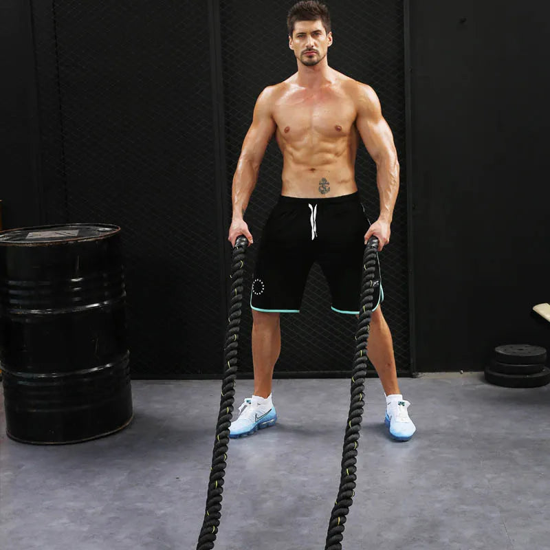 Power Training Battle Rope for Home Gym Workouts-2